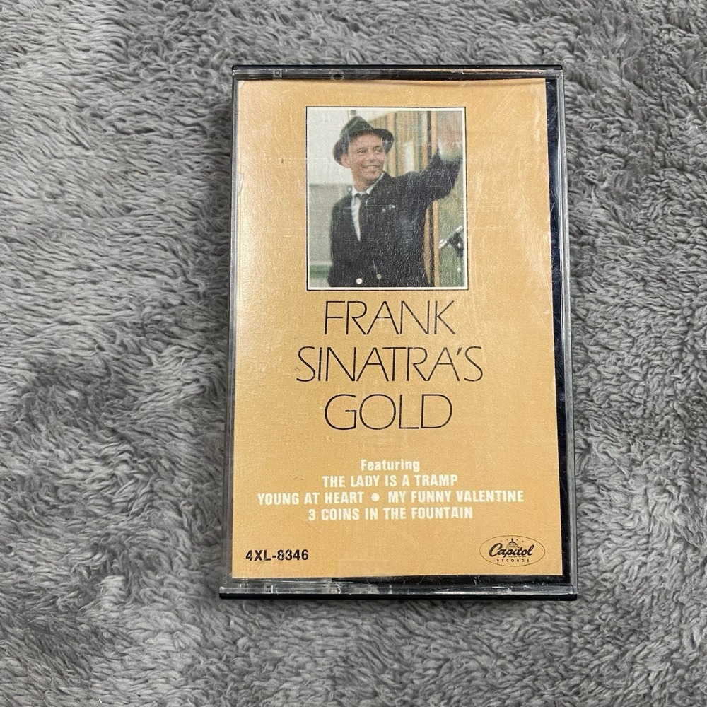 Frank Sinatra's Gold Audio Cassette Tape